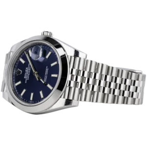 Rolex Datejust 41 Blue Smooth Jubilee Stickers (3)