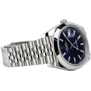 Rolex Datejust 41 Blue Smooth Jubilee Stickers (4)