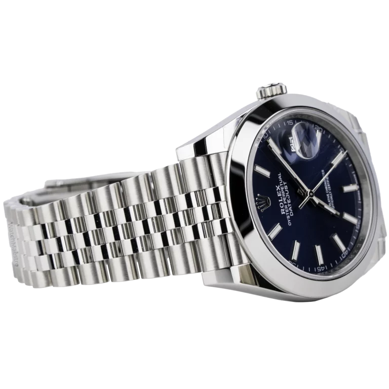 Rolex Datejust 41 Blue Smooth Jubilee Stickers (4)