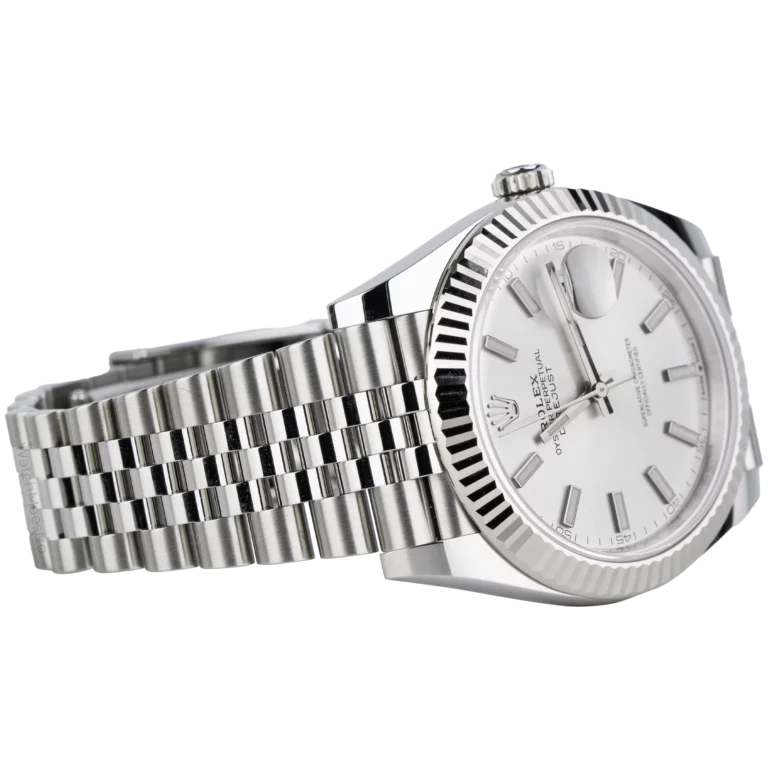 Rolex Datejust 41 Silver Fluted Jubilee (4)