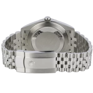 Rolex Datejust 41 Silver Fluted Jubilee (6)