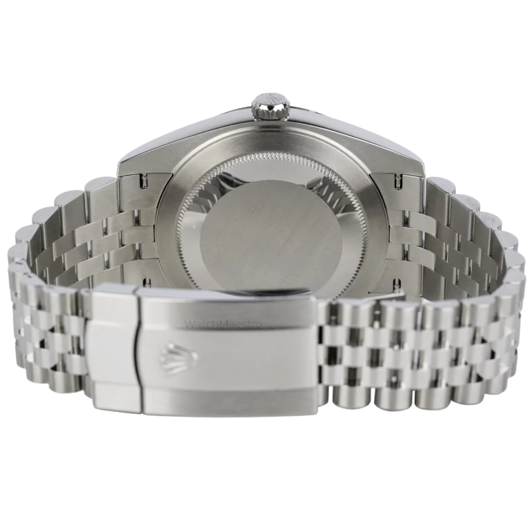 Rolex Datejust 41 Silver Fluted Jubilee (6)