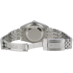 Rolex Datejust 41 Silver Fluted Jubilee (9)