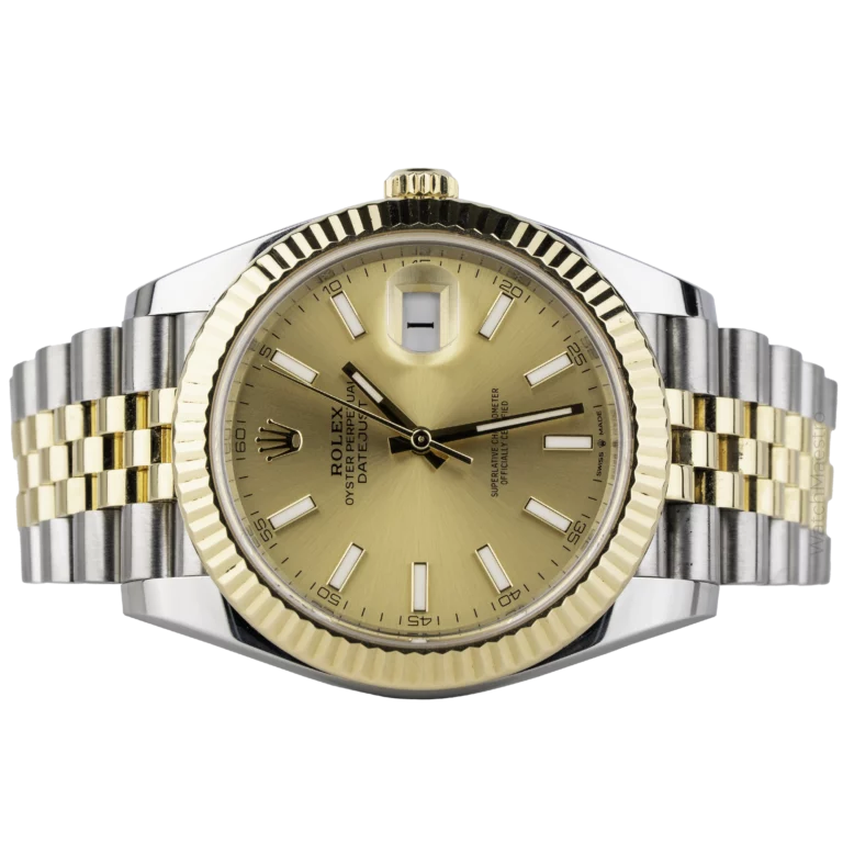 Rolex Datejust 41 Two Tone Champagne Dial Fluted Jub (2)