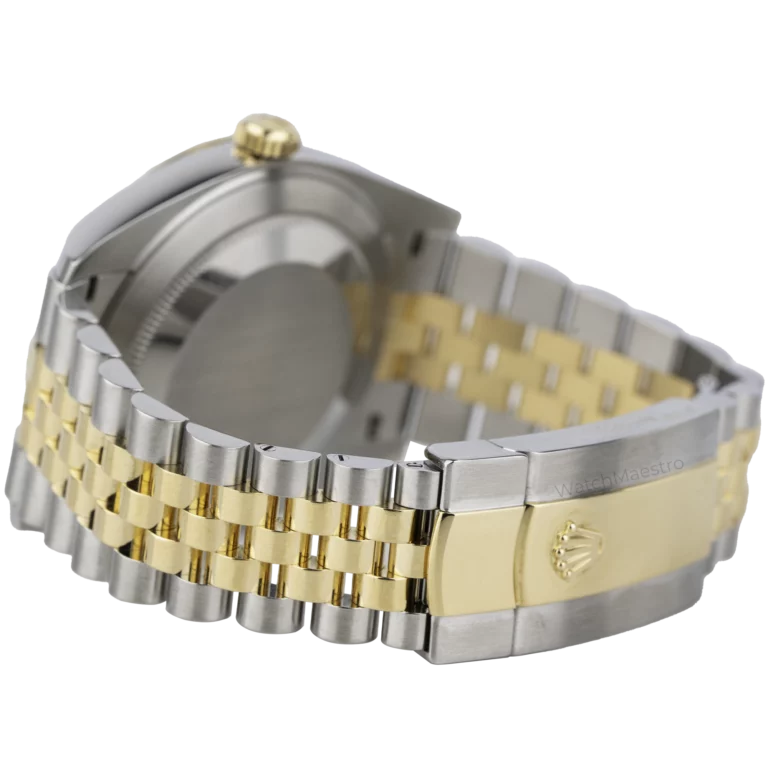 Rolex Datejust 41 Two Tone Champagne Dial Fluted Jub (8)