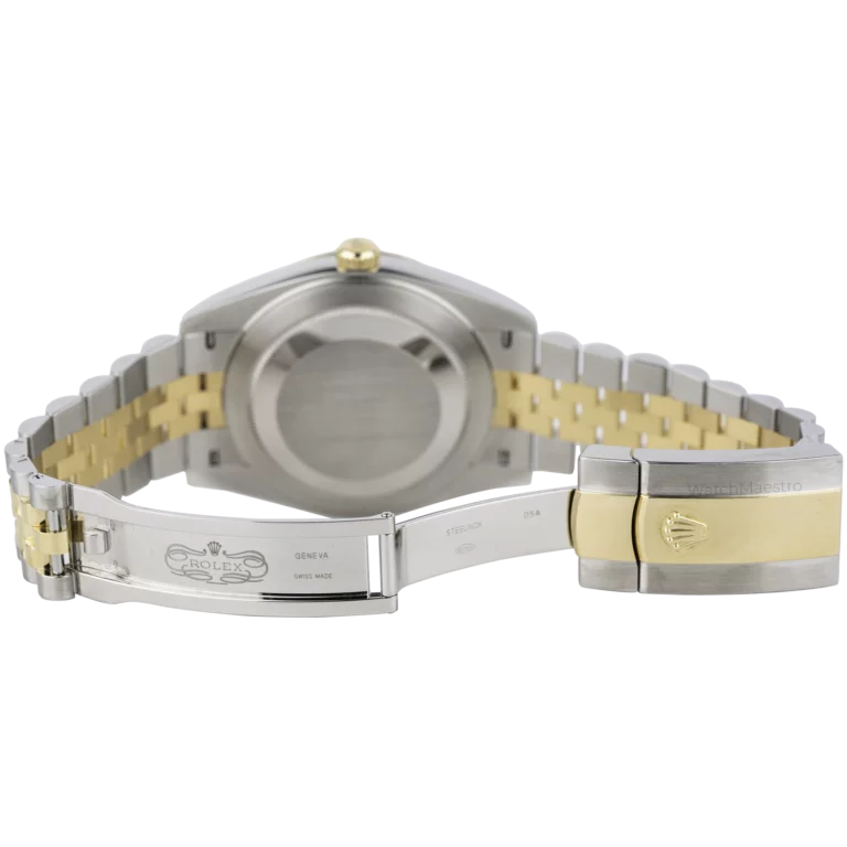Rolex Datejust 41 Two Tone Champagne Dial Fluted Jub (9)