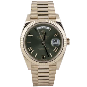 Rolex Day Date 40 Olive Rose Gold (1)