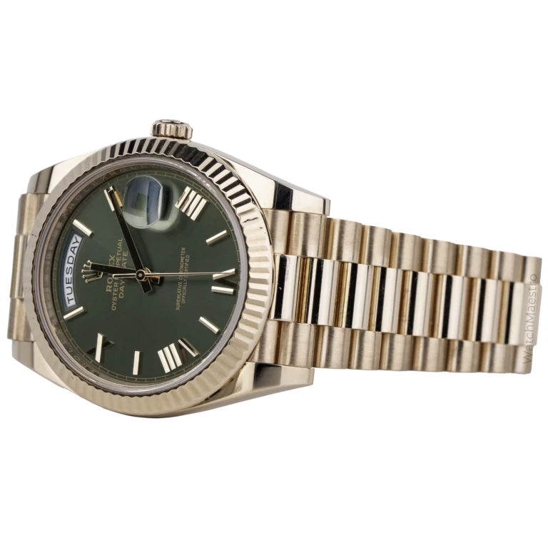Rolex Day Date 40 Olive Rose Gold (3)