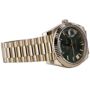 Rolex Day Date 40 Olive Rose Gold (4)