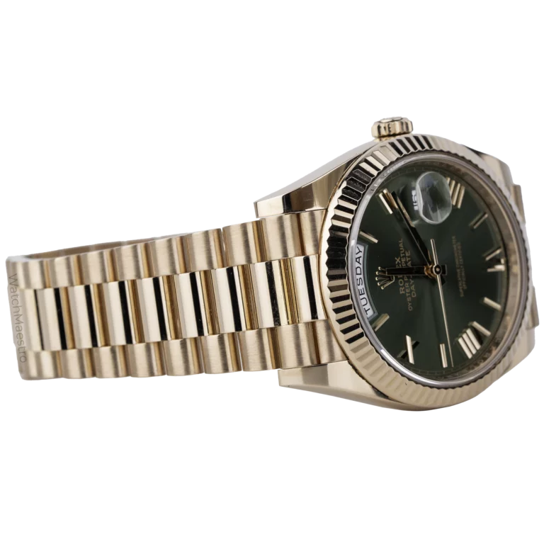 Rolex Day Date 40 Olive Rose Gold (4)