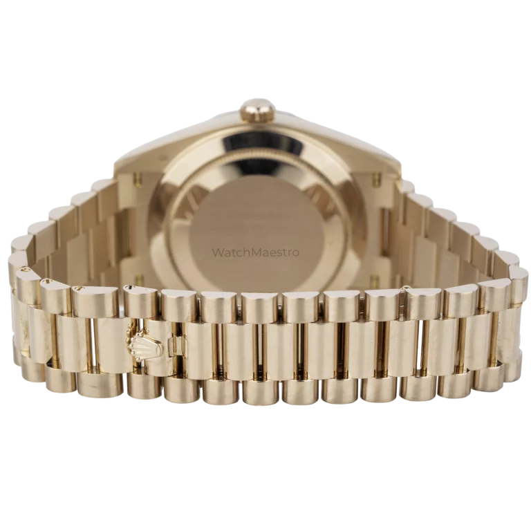 Rolex Day Date 40 Olive Rose Gold (5)