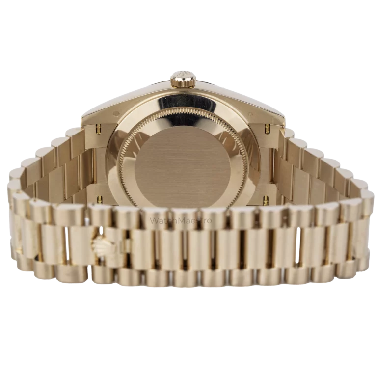 Rolex Day Date 40 Olive Rose Gold (6)