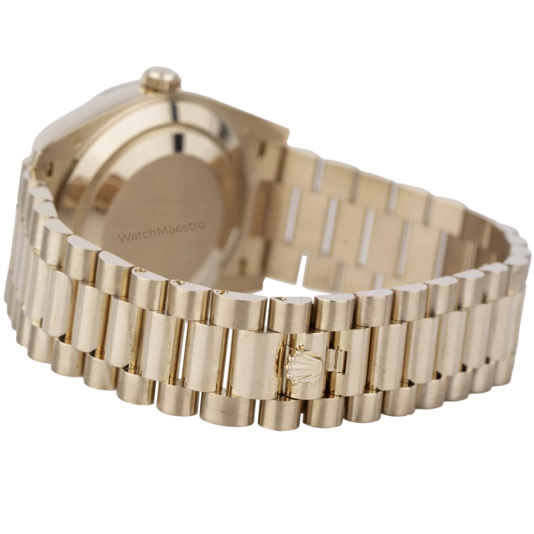 Rolex Day Date 40 Olive Rose Gold (8)