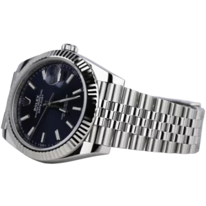 Rolex Datejust 41 Blue Fluted Jub Pre-owned (3)