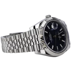 Rolex Datejust 41 Blue Fluted Jub Pre-owned (4)