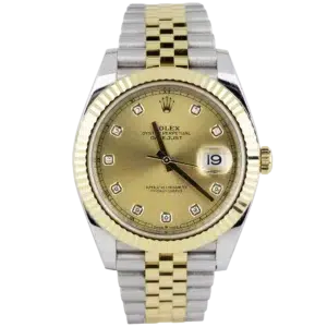 Rolex Datejust 41 Two Tone Champagne Diamond (1)